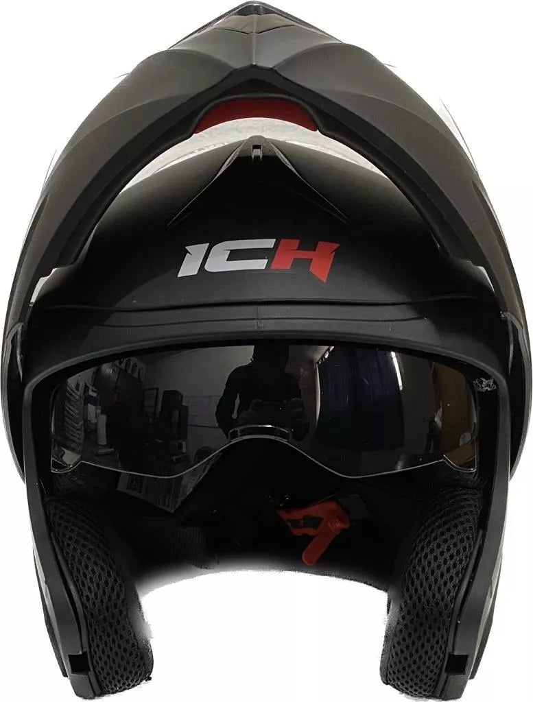 Casco Abatible ICH 3110 Solid | Negro Mate