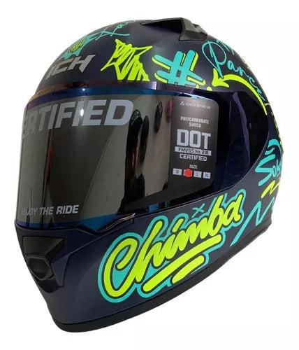 Casco Integral ICH Edición Limitada Parce | Azul